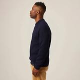 Thumbnail 4 of Peregrine Men's Ford Made In England Crew Jumper - Navy