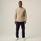 Thumbnail 3 of Peregrine Men's Hudson Made In England Aran Jumper - Skiddaw