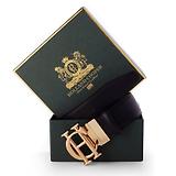 Thumbnail 3 of Holland Cooper Women's HC Classic Reversible Belt - Black Tan