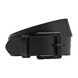 Thumbnail 1 of Belstaff Men's Calf Leather Roller Buckle Belt - Black