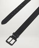 Thumbnail 2 of Belstaff Men's Calf Leather Roller Buckle Belt - Black