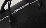 Thumbnail 3 of Belstaff Ronson Grained Leather Weekender Bag - Black