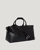 Thumbnail 4 of Belstaff Ronson Grained Leather Weekender Bag - Black