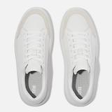 Thumbnail 4 of FitFlop Women's RTG Leather/Suede Trainers - Urban White