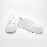 Thumbnail 5 of FitFlop Women's RTG Leather/Suede Trainers - Urban White
