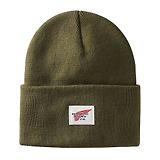 Thumbnail 1 of Red Wing Logo Knit Beanie Hat - Army Green - Style 97437