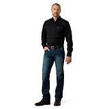 Thumbnail 3 of Ariat Men's M7 Rocker Stretch Legacy Straight Leg Jeans - Fremont