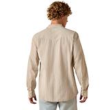 Thumbnail 2 of Ariat Men's Retro Hesper Fitted Snap Shirt - Sandshell Stripe