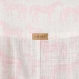 Thumbnail 5 of Ariat Women's Rudford Long Sleeve Shirt - Icy Pink Horse Print