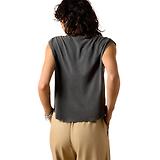 Thumbnail 2 of Ariat Women's Dallas Cropped Sleeveless T-Shirt - Charcoal
