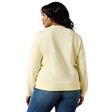 Thumbnail 4 of Ariat Women's Essential Crew Sweatshirt - Pear Sorbet