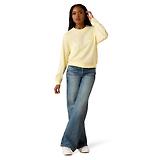 Thumbnail 5 of Ariat Women's Essential Crew Sweatshirt - Pear Sorbet
