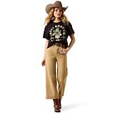 Thumbnail 3 of Ariat Women's Ariat Cacti Cowboy Hat T-Shirt - Black