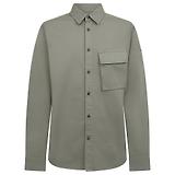Thumbnail 1 of Belstaff Men's Garment Dye Cotton Scale Shirt - Sage Green