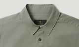 Thumbnail 2 of Belstaff Men's Garment Dye Cotton Scale Shirt - Sage Green