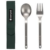 Thumbnail 1 of Snow Peak Titanium Fork & Spoon Set