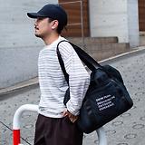 Thumbnail 5 of Snow Peak Quilted Ripstop Duffle - Black