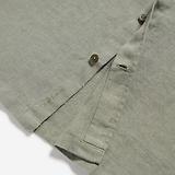 Thumbnail 6 of Oliver Sweeney Men's Somerton 100% Linen Short Sleeved Shirt - Sage