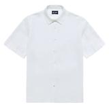 Thumbnail 1 of Oliver Sweeney Men's Somerton Short Sleeved Linen Shirt - White