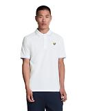 Thumbnail 1 of Lyle & Scott Men's Tipped Polo Shirt - White/ Light Blue