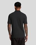 Thumbnail 2 of Lyle & Scott Men's Embroidered Polo Shirt - Jet Black/ White