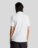 Thumbnail 4 of Lyle & Scott Men's Twill Texture Polo Shirt - White