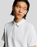 Thumbnail 5 of Lyle & Scott Men's Twill Texture Polo Shirt - White