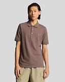 Thumbnail 2 of Lyle & Scott Men's Superfine Polo Shirt - Plum Truffle