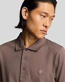 Thumbnail 5 of Lyle & Scott Men's Superfine Polo Shirt - Plum Truffle