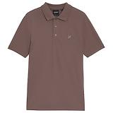 Thumbnail 1 of Lyle & Scott Men's Superfine Polo Shirt - Plum Truffle