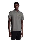 Thumbnail 1 of Lyle & Scott Men's Plain Polo Shirt - Mid Grey Marl