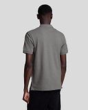 Thumbnail 2 of Lyle & Scott Men's Plain Polo Shirt - Mid Grey Marl
