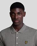 Thumbnail 3 of Lyle & Scott Men's Plain Polo Shirt - Mid Grey Marl