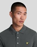 Thumbnail 3 of Lyle & Scott Men's Plain Polo Shirt - Gunmetal