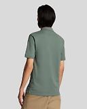 Thumbnail 4 of Lyle & Scott Men's Plain Polo Shirt - Green Mercurial
