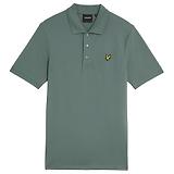 Thumbnail 1 of Lyle & Scott Men's Plain Polo Shirt - Green Mercurial