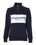 Thumbnail 1 of Holland Cooper Women's Sporting Heritage Zip Henley - Ink Navy