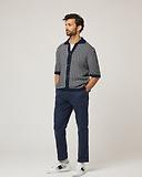 Thumbnail 3 of Peregrine Men's Island Crochet Shirt - Navy