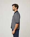 Thumbnail 5 of Peregrine Men's Island Crochet Shirt - Navy