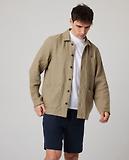 Thumbnail 5 of Peregrine Men's Windsor Linen Shacket - Sage