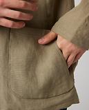 Thumbnail 6 of Peregrine Men's Windsor Linen Shacket - Sage