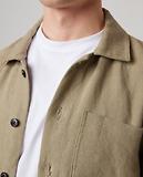 Thumbnail 7 of Peregrine Men's Windsor Linen Shacket - Sage