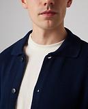 Thumbnail 4 of Peregrine Men's River Knitted Shacket - Navy