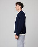 Thumbnail 6 of Peregrine Men's River Knitted Shacket - Navy
