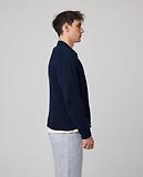 Thumbnail 7 of Peregrine Men's River Knitted Shacket - Navy