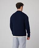 Thumbnail 8 of Peregrine Men's River Knitted Shacket - Navy