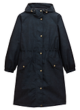 Thumbnail 1 of Joules Women's Holkham Waterproof Packable Raincoat - Navy Paisley