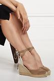 Thumbnail 4 of Holland Cooper Women's Seville Wedge Sandals - Taupe