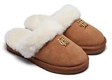 Thumbnail 2 of Holland Cooper Women's HC Shearling Slippers - Tan