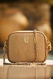 Thumbnail 4 of Holland Cooper Women's Soho Camera Bag - Tan Raffia